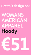 Womans American Apparel Hoody