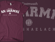 Westmeath Vintage Gaelic Football T-Shirt